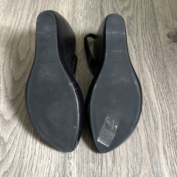 Prada Slingback Wedge Sandals - Picture 5 of 8